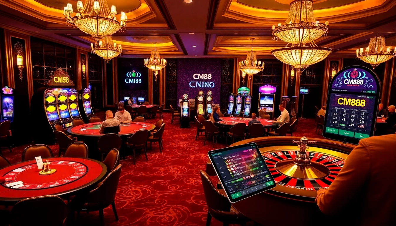 Experience the excitement at CM88 with vibrant casino games and betting strategies.